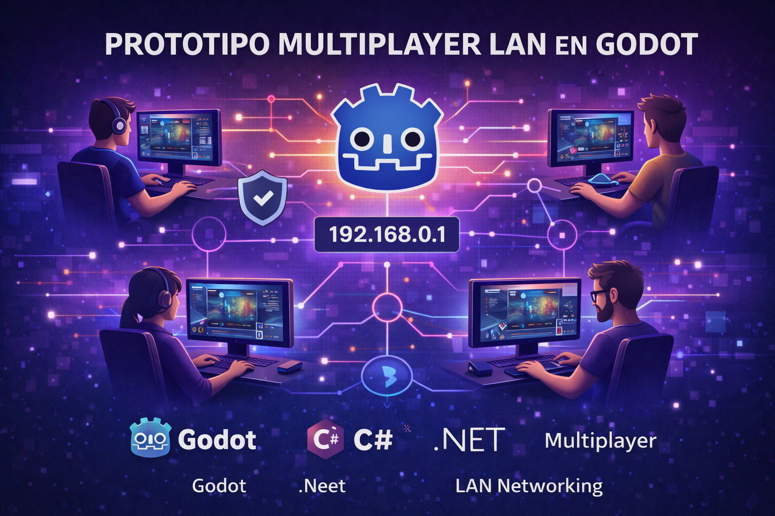 Prototipo Multiplayer LAN en Godot